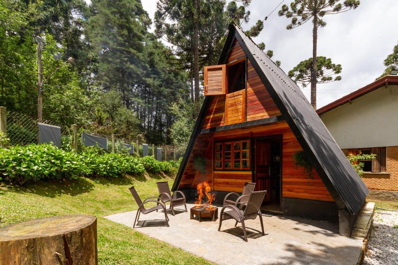 Emporio Reserva Da Serra - Opcoes De Chales E Hidromassagem Кампус-ду-Жордан Екстер'єр фото
